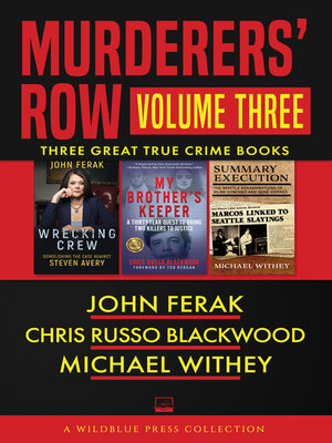 cover image of Murderers' Row Volume Three